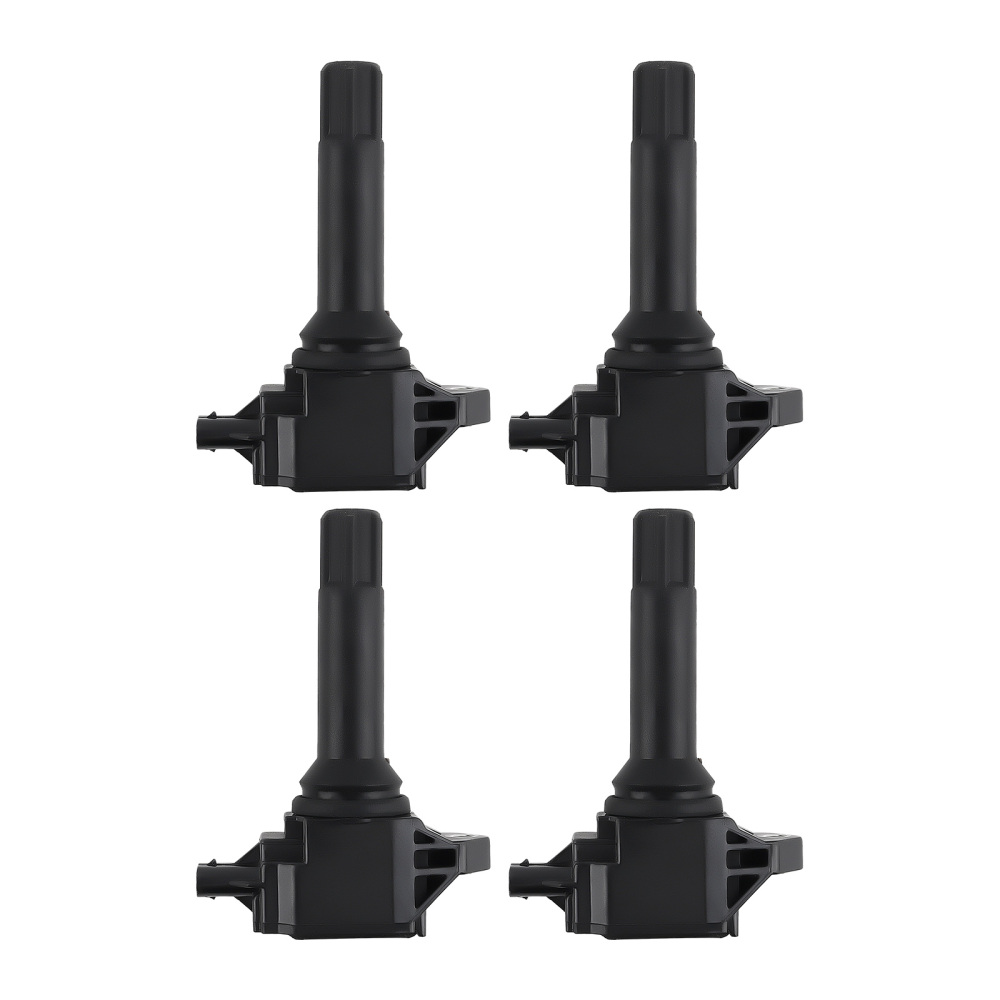 4X Ignition Coils + 4X Spark Plugs Set compatible for Subaru Legacy Outback 2.0/2.5L UF724