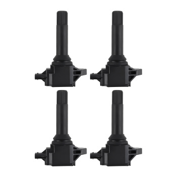 4X Ignition Coils + 4X Spark Plugs Set compatible for Subaru Legacy Outback 2.0/2.5L UF724