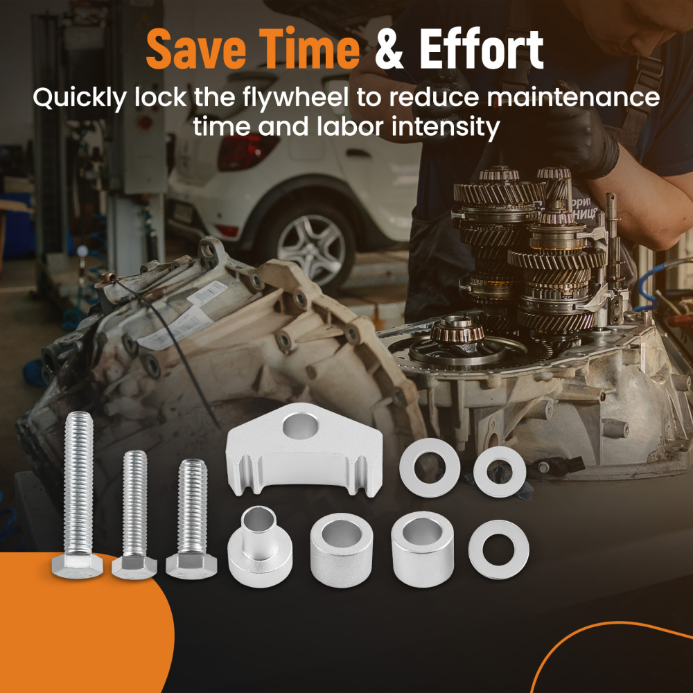 Flywheel Locking Tool compatible for BMW N20 M47TU M54 M57T2 M57TU N40 N42 N43 N45T