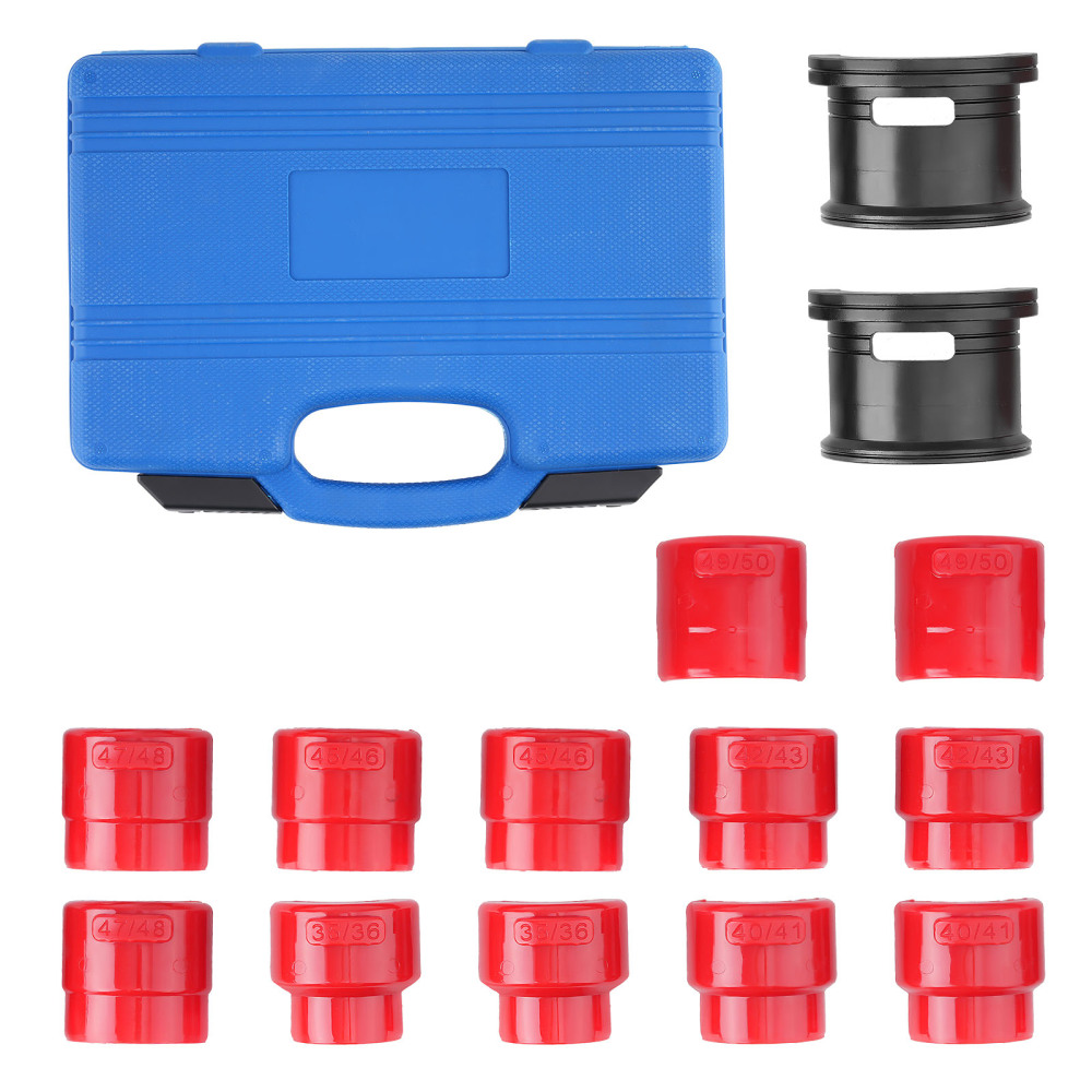 14x Motorcycle Bike Fork Seal Driver Tool Kit for 35mm 36mm 40mm 41mm 42mm