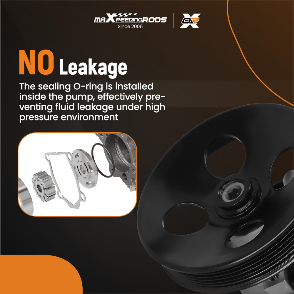 1xPower Steering Pump compatible for Buick Rainier compatible for Chevrolet Trailblazer compatible for GMC Isuzu 20-65990