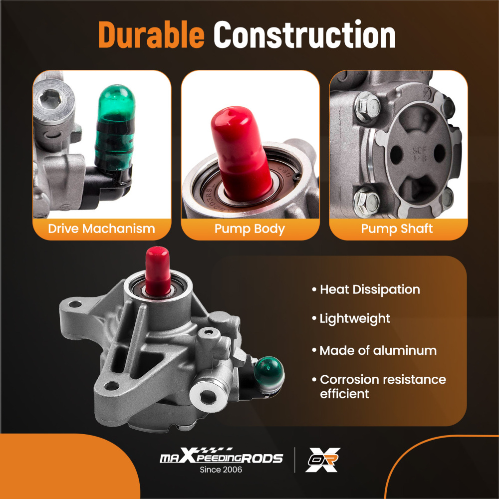 1xPower Steering Pump compatible for Buick Rainier compatible for Chevrolet Trailblazer compatible for GMC Isuzu 20-65990