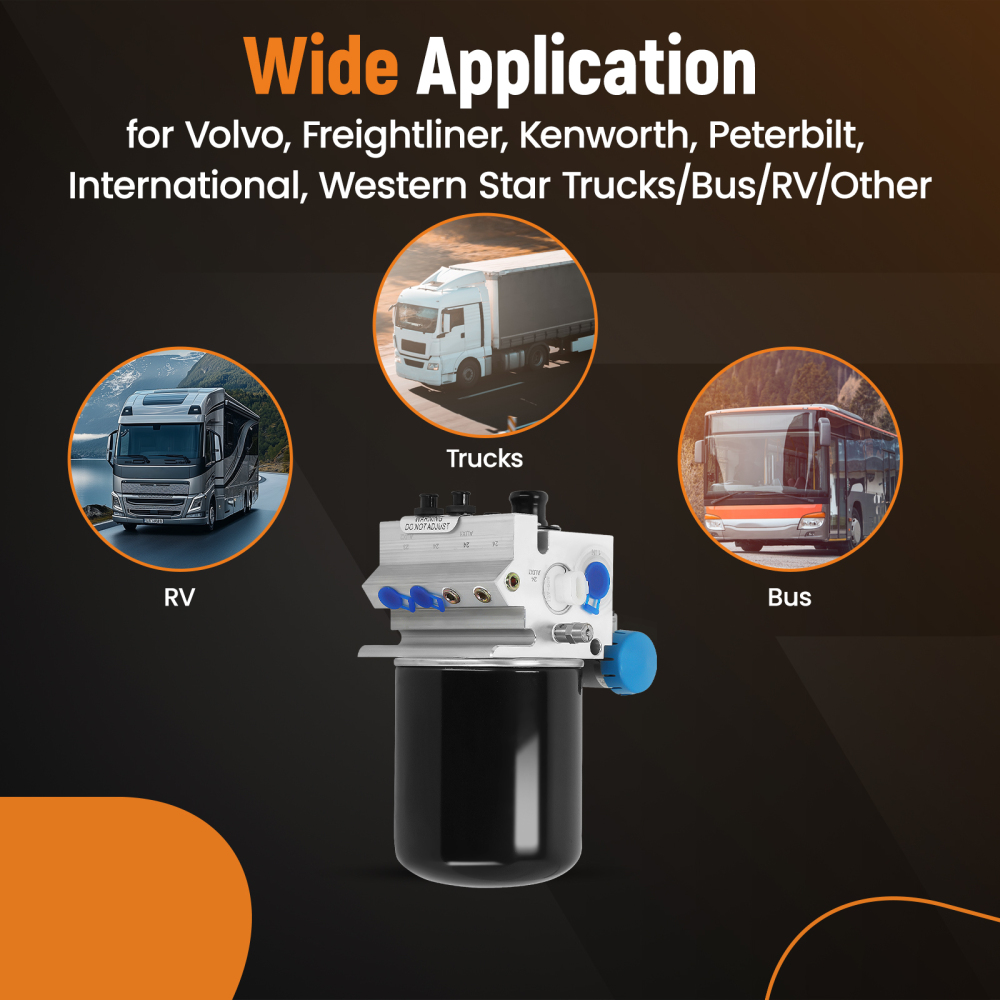 Air Dryer Extended Purge Style Replace for Freightliner Compatible for Bendix 801266