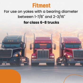 Heavy-Duty Yoke Puller Semi Truck Yoke Remover Tool Kit for Class 6-8 trucks