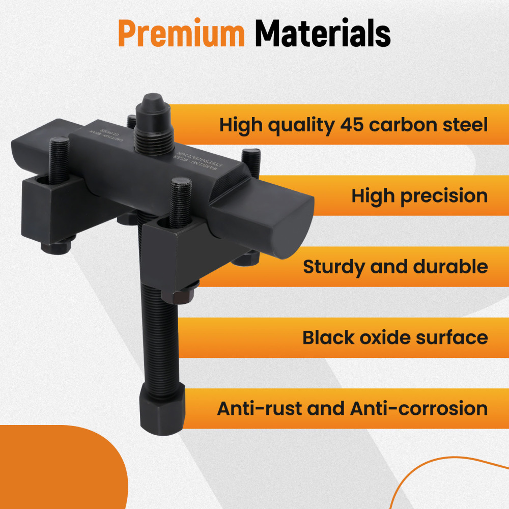 Heavy-Duty Yoke Puller Semi Truck Yoke Remover Tool Kit for Class 6-8 trucks