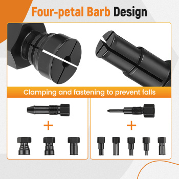 12pcs Motorcycle Blind Inner Bearing Puller Tool Inner Bearing Removal Tool