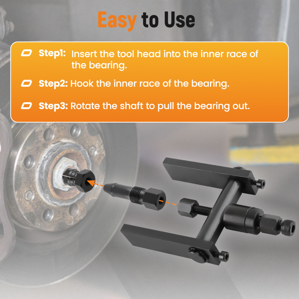 12pcs Motorcycle Blind Inner Bearing Puller Tool Inner Bearing Removal Tool