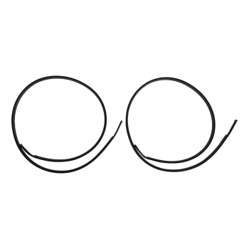 LR Roof Trim Molding Sealing Strip Set compatible for Toyota Camry 2012-2017 75556-06080