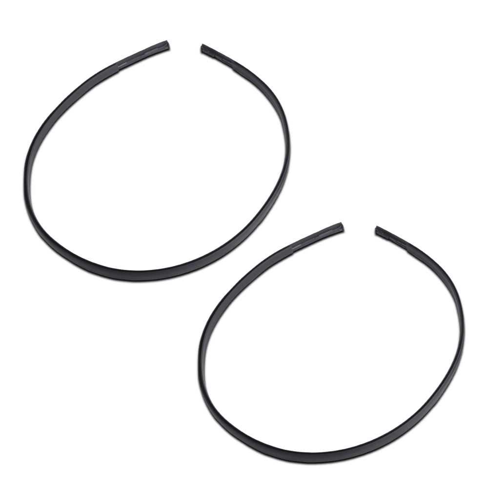 LR Roof Molding Trim Set compatible for Toyota Prius C 2012-2019 75552-52190 75551-52210