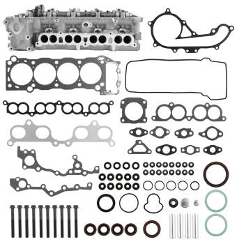 Full Cylinder Head w/Bolts compatible for Toyota Hilux compatible for LandCruiser Prado 2.7L 3RZ-FE 8 port