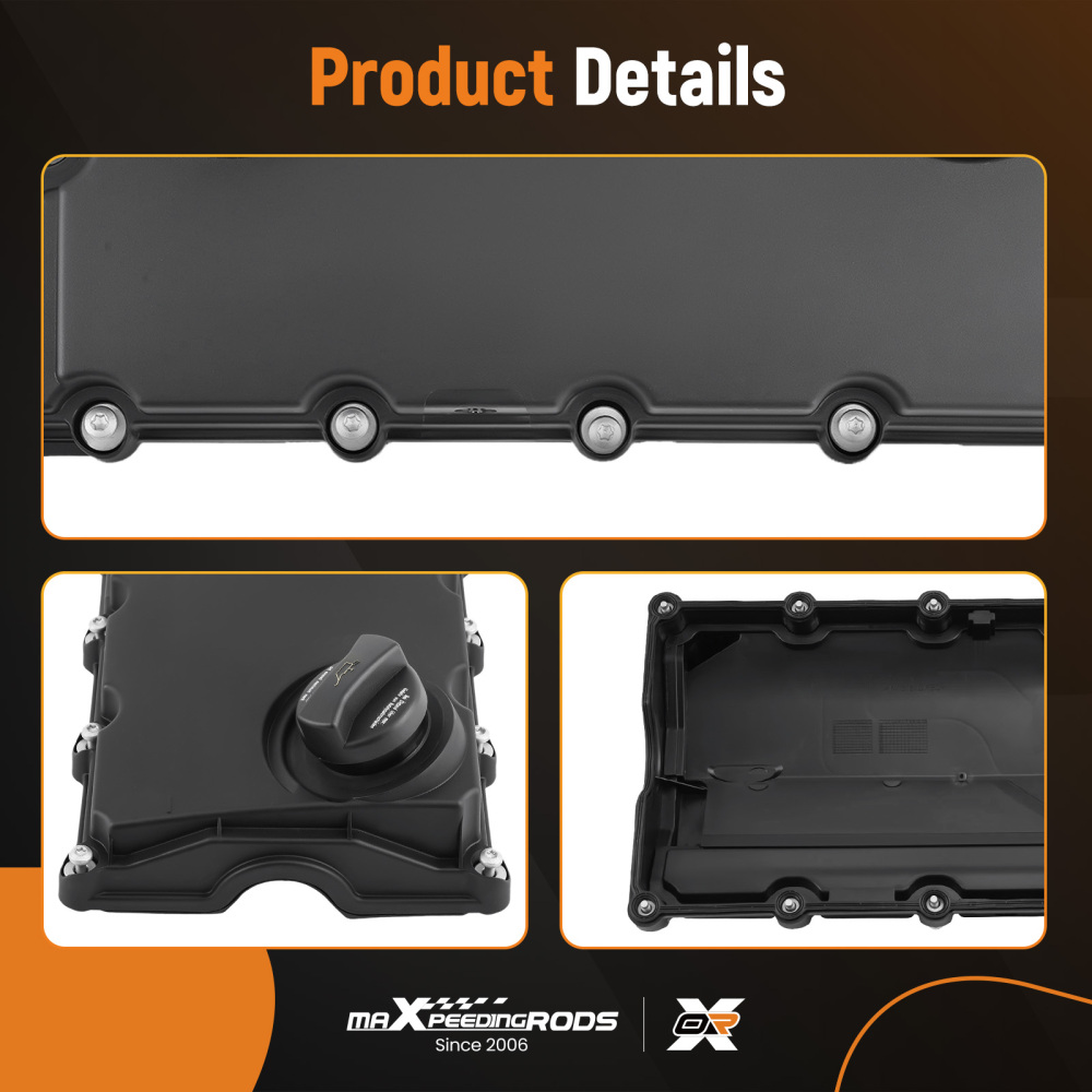 Coperchio valvola testata cilindro compatibile per Audi A6 Avant 4F5, C6 2.0L 2005/06-2011