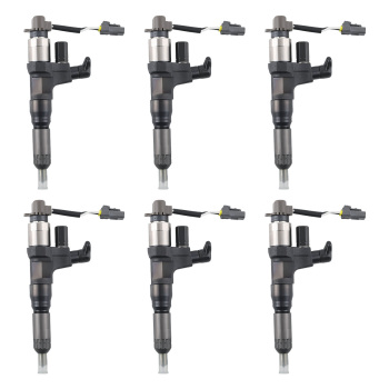 6X Diesel Fuel Injector compatible for Hino J08E SK350-8 SK200-8 SK210-8 SK250-8 SK330-8