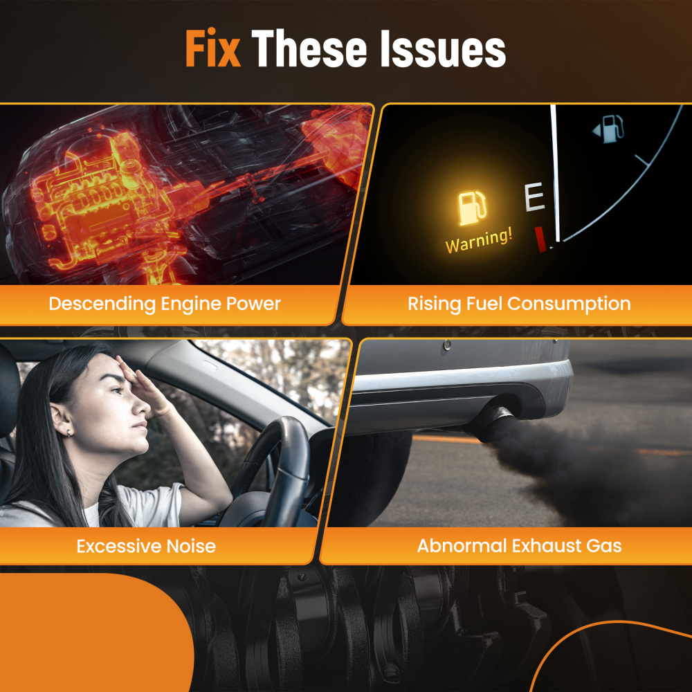 6X Diesel Fuel Injector compatible for Hino J08E SK350-8 SK200-8 SK210-8 SK250-8 SK330-8