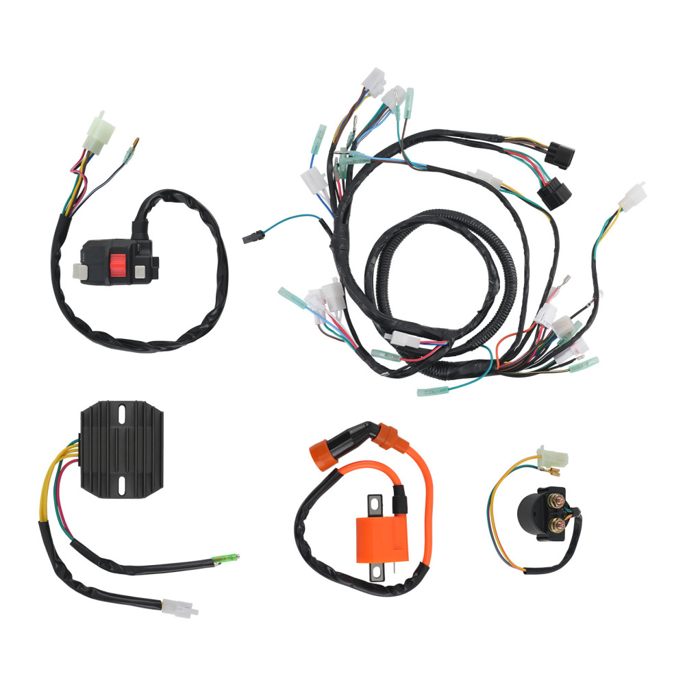 Ignition Coil CDI Regulator Wire Harness compatible for Yamaha Warrior 350 YFM350X 97-2021