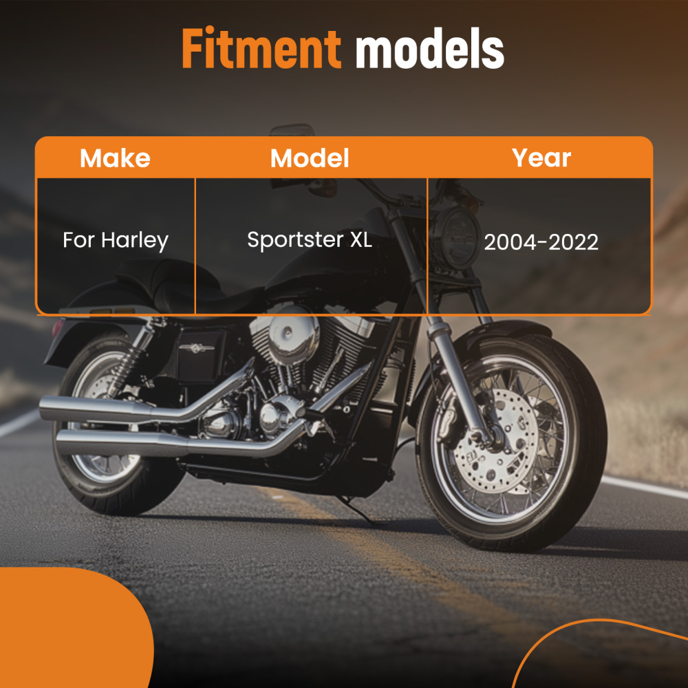 Air Cleaner Filter compatible for Harley Davidson compatible for Sportster Iron Xl 1200 883 2004-2022