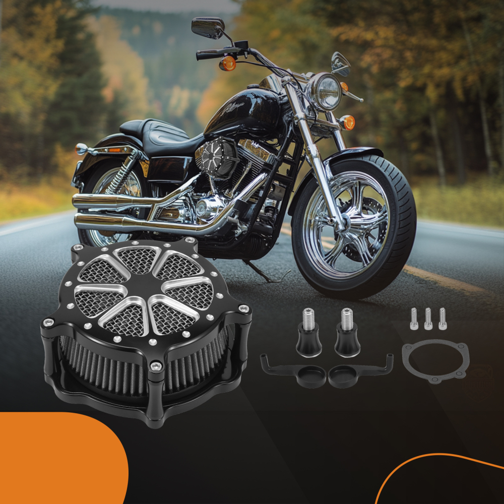 Air Cleaner Filter compatible for Harley Davidson compatible for Sportster Iron Xl 1200 883 2004-2022