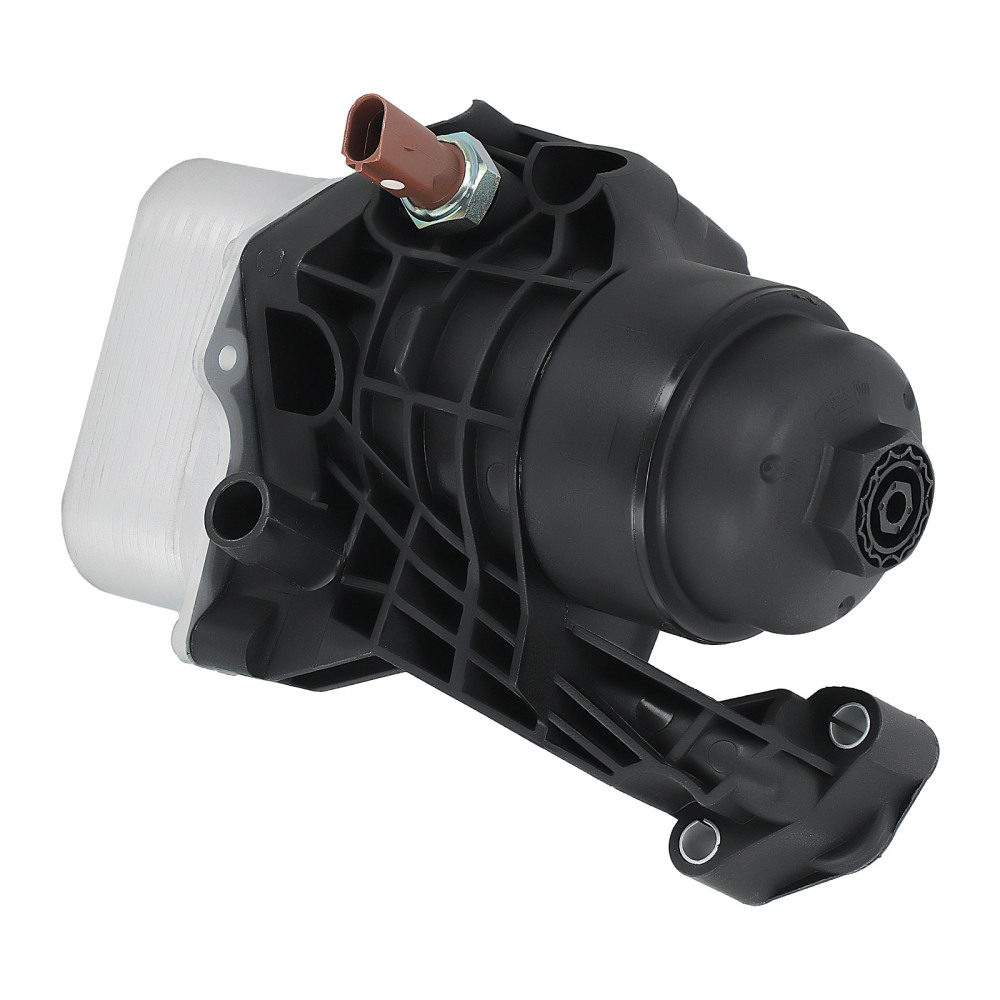 Oil Filter Housing+Cooler compatible for Audi A3 Q2 Q3 compatible for VW Polo compatible for Golf 7 Seat Leon 03N115389A