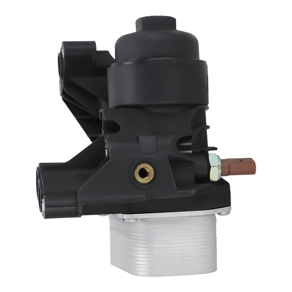 Oil Filter Housing+Cooler compatible for Audi A3 Q2 Q3 compatible for VW Polo compatible for Golf 7 Seat Leon 03N115389A
