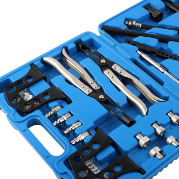 Cylinder Head Service Tool Kit For Valve Springs Guides Bushes Stem Seal remover