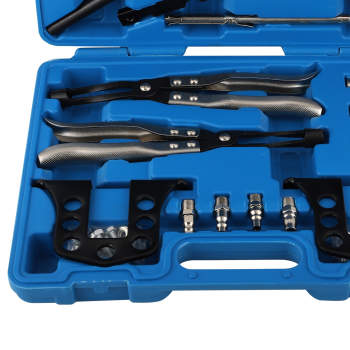 Cylinder Head Service Tool Kit For Valve Springs Guides Bushes Stem Seal remover