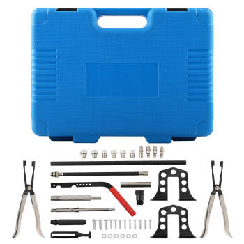 Cylinder Head Service Tool Kit For Valve Springs Guides Bushes Stem Seal remover