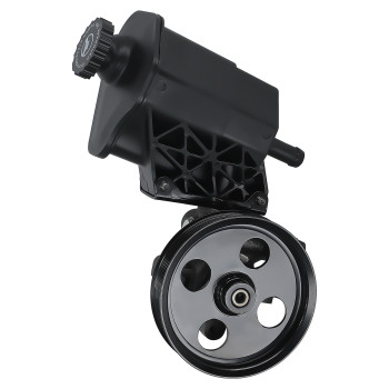 Power Steering Pump w/ ReservoirPulley compatible for Dodge Ram 1500 3.7L 2002 2003-2007