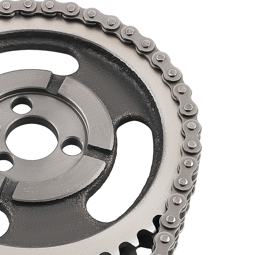 Double Roller Timing Chain Set compatible for Chevrolet SBC 283 305 327 350 383 400 5.7L HD