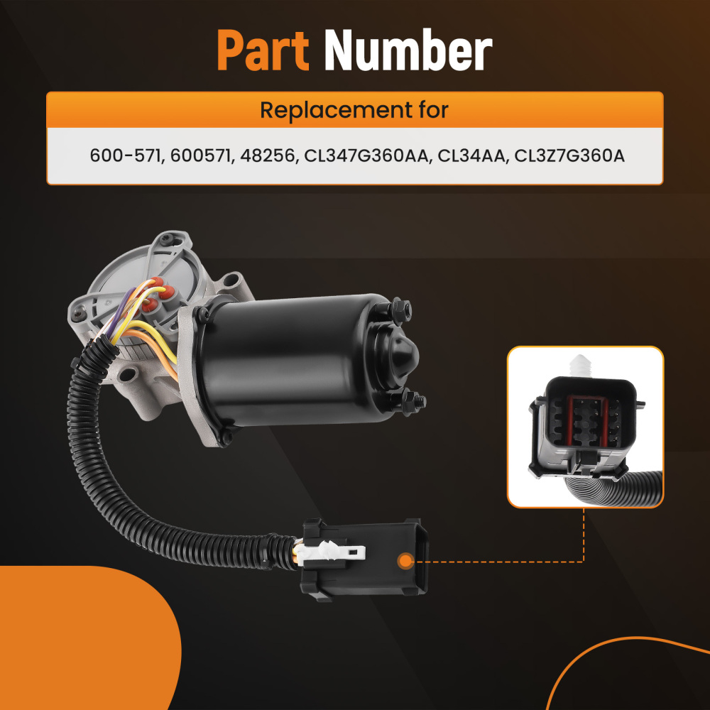 Transfer compatible for Case Shift Motorfor compatible for Ford F-150 Expedition V6 V8 CL3Z7G360A 600-571
