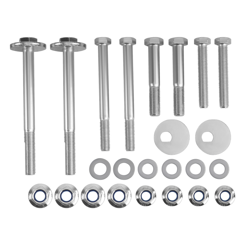 Control Arms Cam BoltsHardware Kit compatible for Dodge Ram 1500/2500/3500 2002-2009