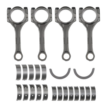 2.4L CrankshaftConnecting RodsMain Rod Bearings compatible for Toyota Scion 2AZ-FE