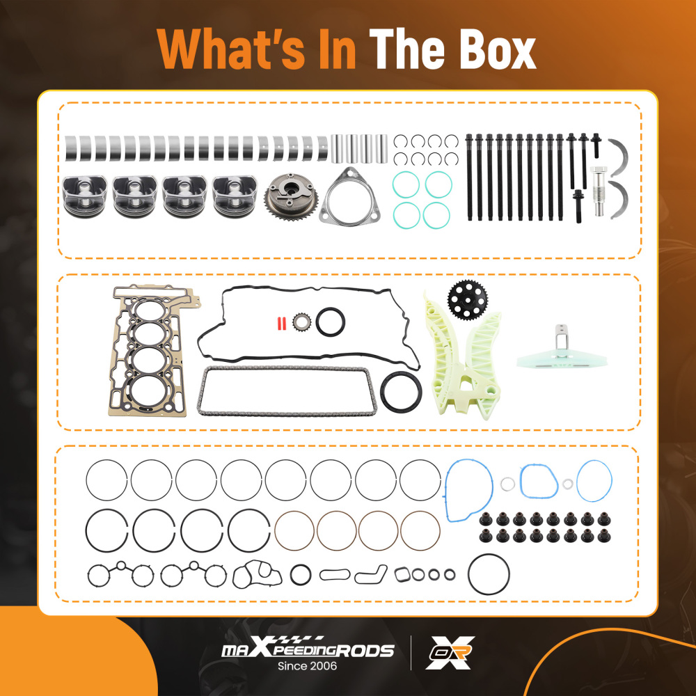 Engine Rebuild KitTiming Kit compatible for Mini Cooper S JCW R55 N14 1.6TEngine