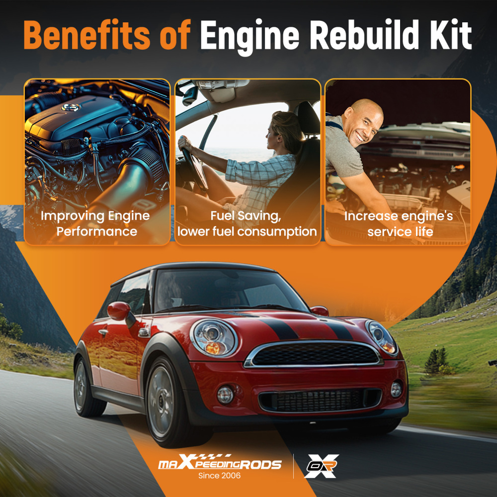 Engine Rebuild KitTiming Kit compatible for Mini Cooper S JCW R55 N14 1.6TEngine