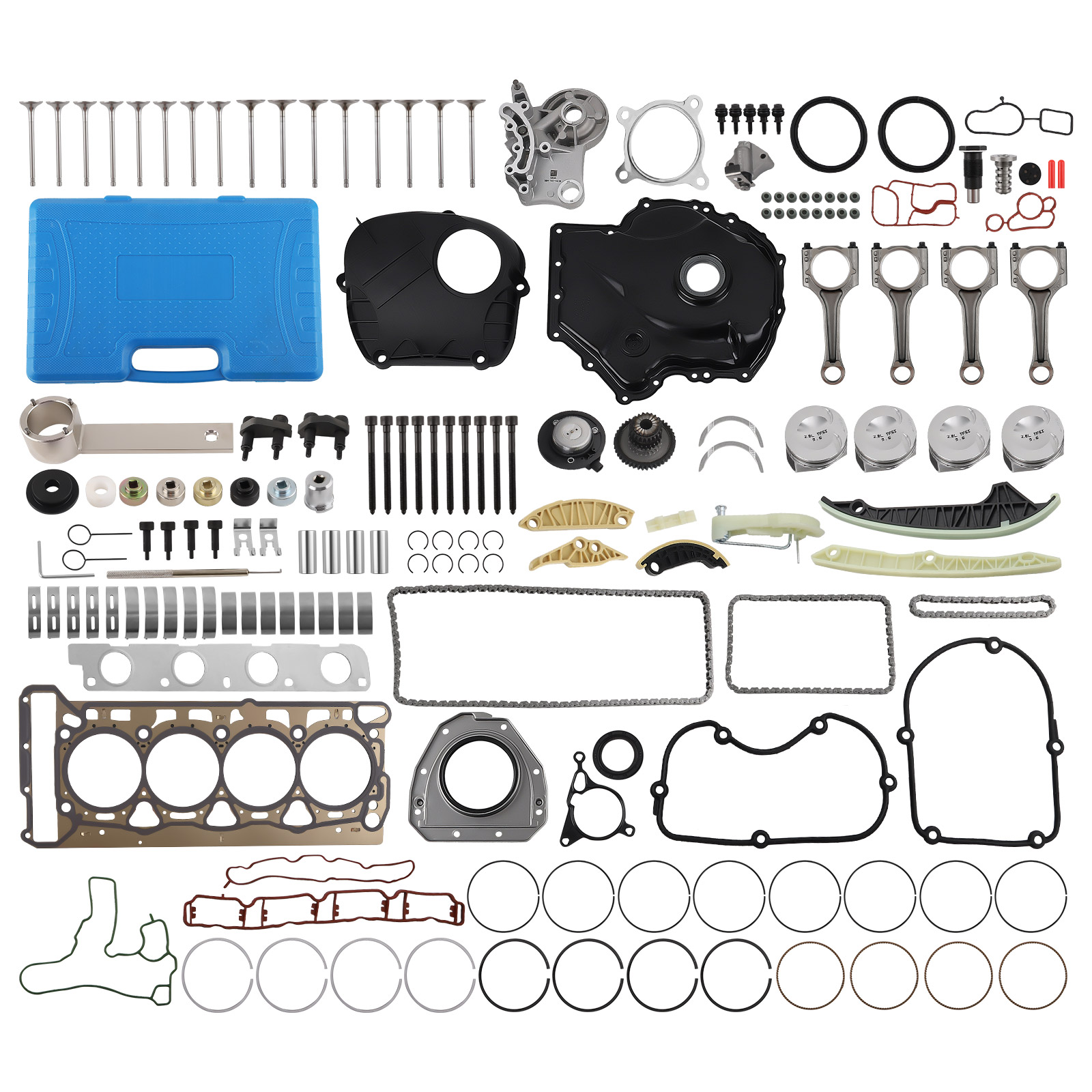 Engine Rebuild Kit compatible for Audi A4 compatible for VW Jetta