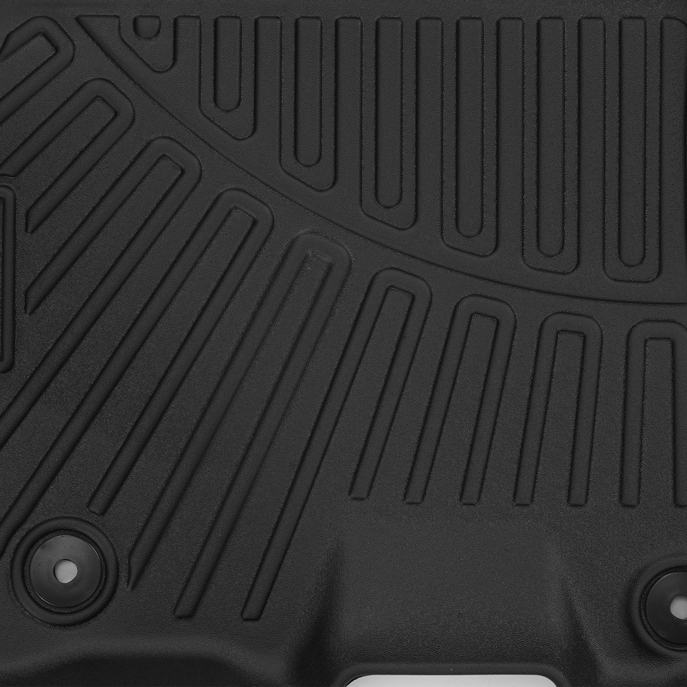 3x Floor Liner Mat compatible for Dodge Ram 1500 Classic Crew Cab 2019-2024 Rubber TPE