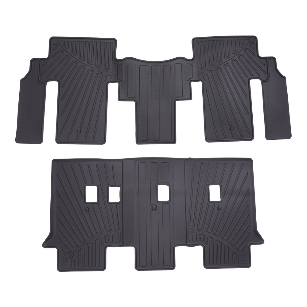 3 Row Floor Mats Liner compatible for Kia Carnival MPV 8 Seats Models 2022-2024 All Weather