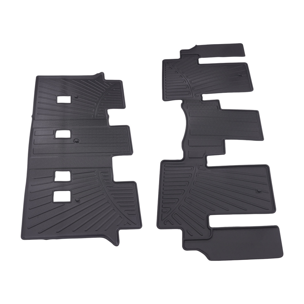 3 Row Floor Mats Liner compatible for Kia Carnival MPV 8 Seats Models 2022-2024 All Weather