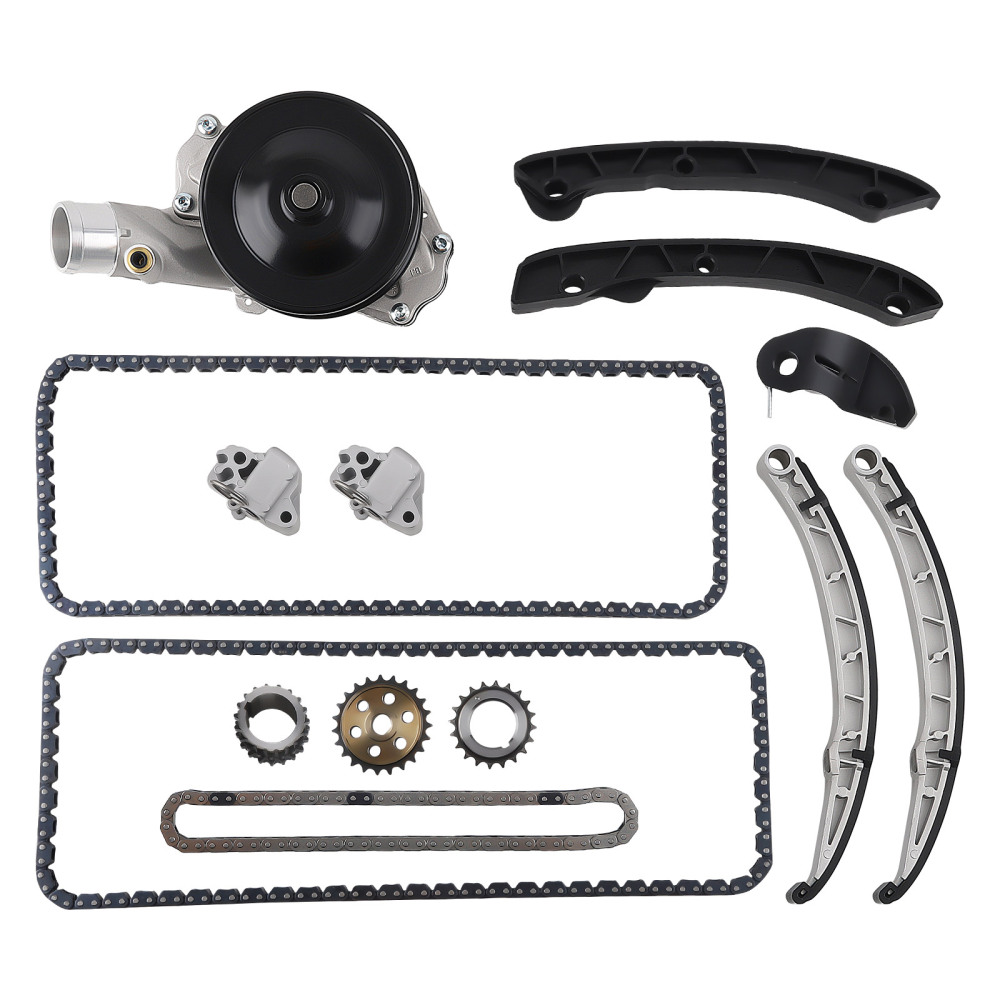 Water Pump Timing Chain Kit compatible for Land Rover LR4 compatible for Range Rover 32 Valve 5.0L AJ133