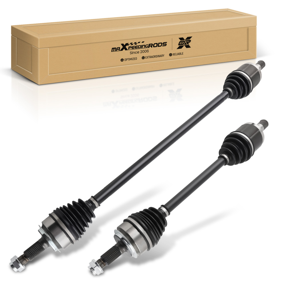 Front CV Axle Shaft Joint+Bearings For Accord LX EX 2.4L 2003-2007