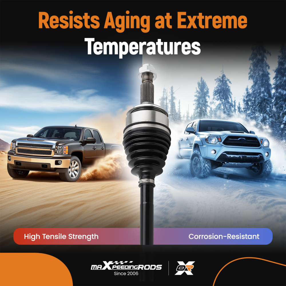 Front CV Axle Shaft Joint+Bearings For Accord LX EX 2.4L 2003-2007