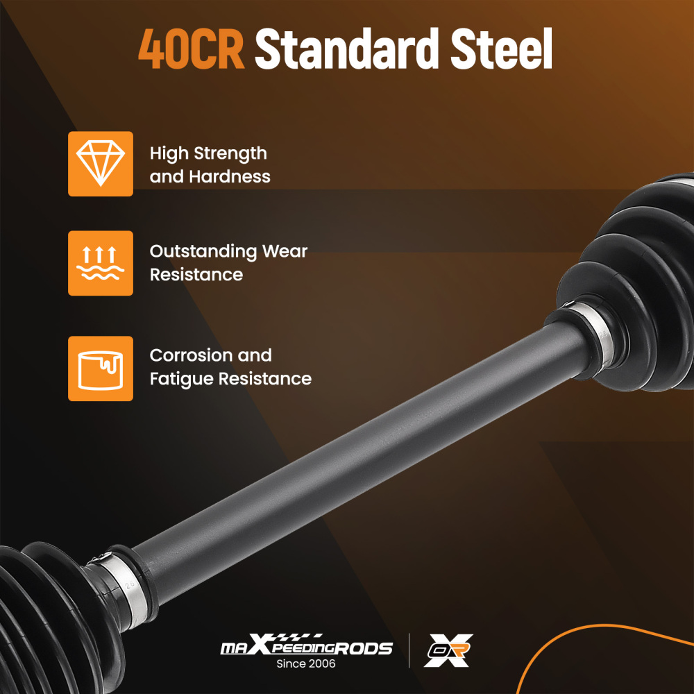 Front CV Axle Shaft Joint+Bearings For Accord LX EX 2.4L 2003-2007