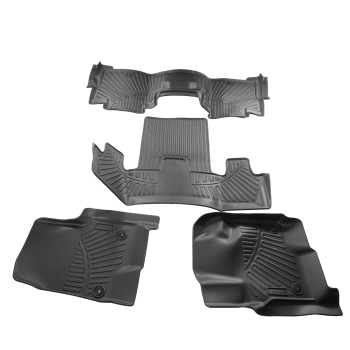 Floor Mats Liner Set All-Weather compatible for Ford Expedition 7 seats 2018 2019-2024