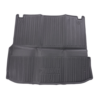 Car Floor Mats Liner compatible for Toyota Highlander 2020-2024 7 Seats Rubber TPE