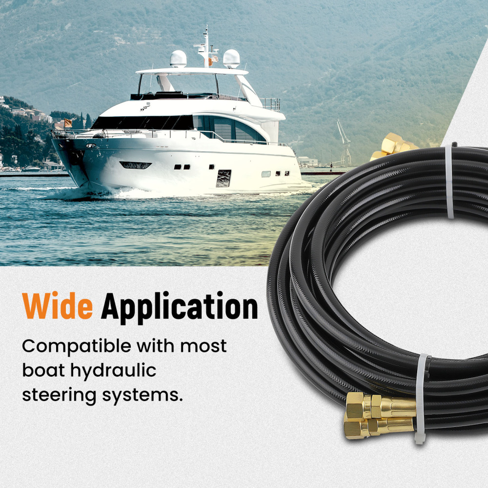 20FT Hydraulic Steering hoses For all SeaStar systems Baystar HO5120