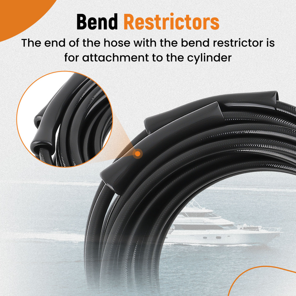 20FT Hydraulic Steering hoses For all SeaStar systems Baystar HO5120