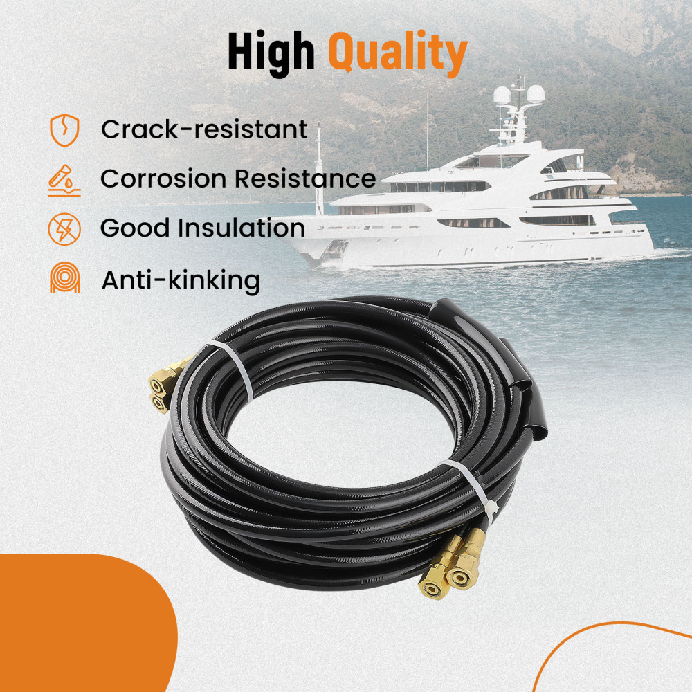 20FT Hydraulic Steering hoses For all SeaStar systems Baystar HO5120