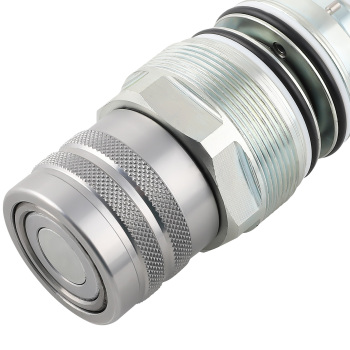 MaleFemale Flat Face Coupler Kit compatible for Bobcat Loader 753 763 6679837 6680018