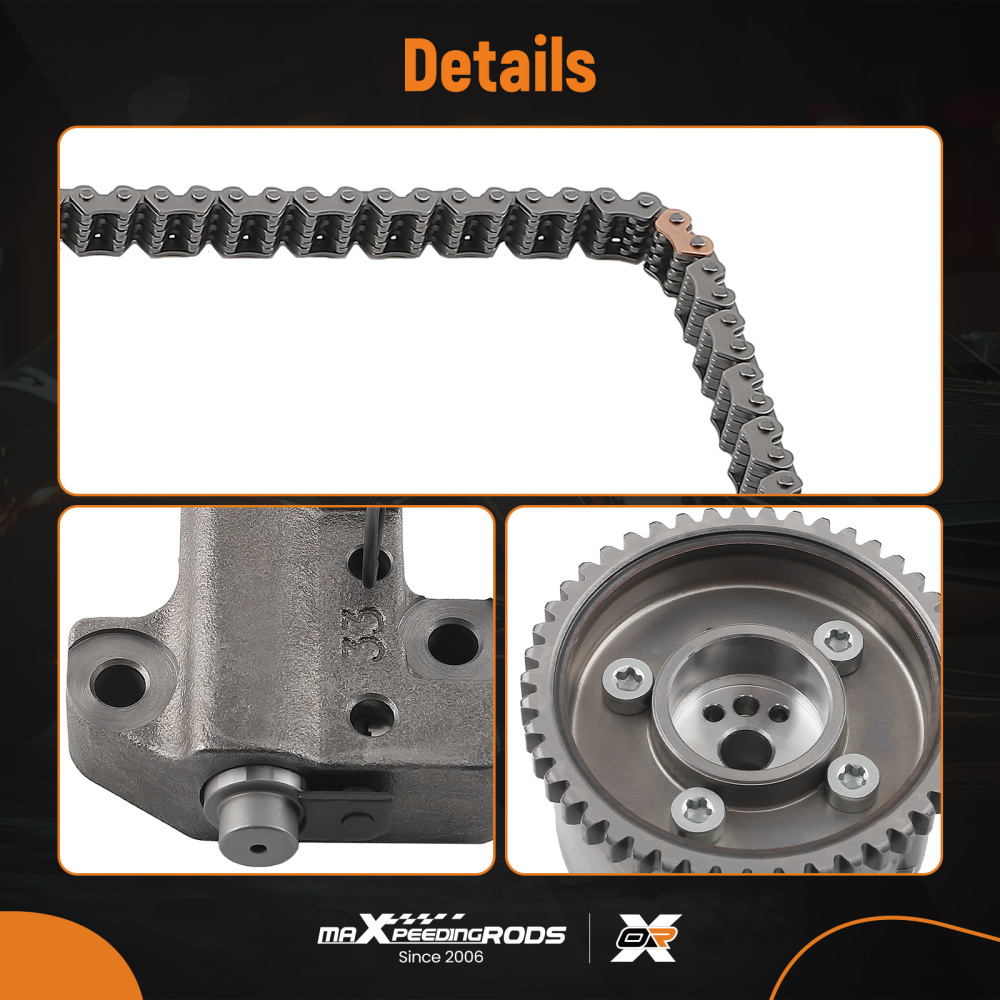 Set catena di comando con mozzo VVT compatibile per HYUNDAI i30 compatibile per KIA Ceed 1,4 1,6i 244202B000