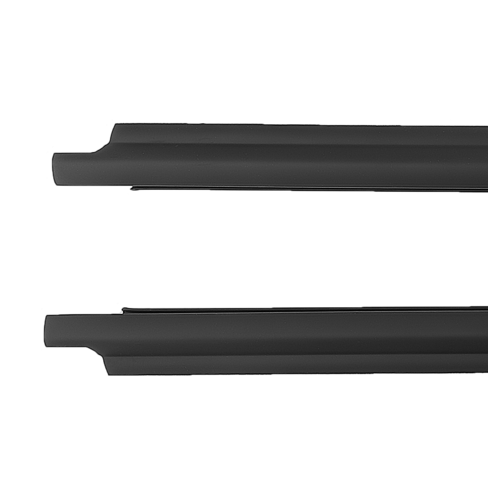 4x Door Belt Weatherstrip Rubber Seal Set compatible for Toyota Tacoma Double Cab 2005-2015