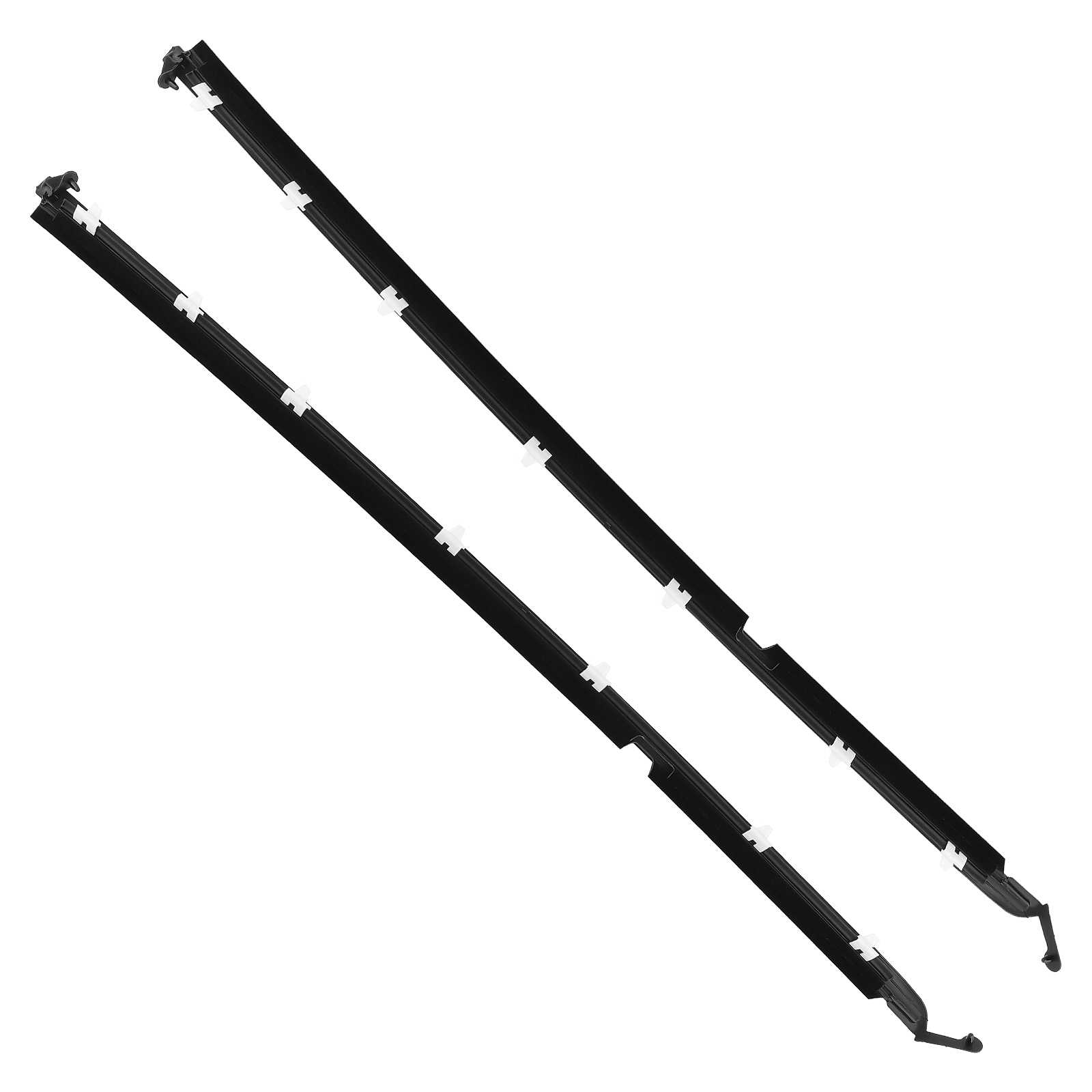 LR Door Glass Window Weatherstrip Seals Kit compatible for Mazda Miata 90-05 NA0159810F