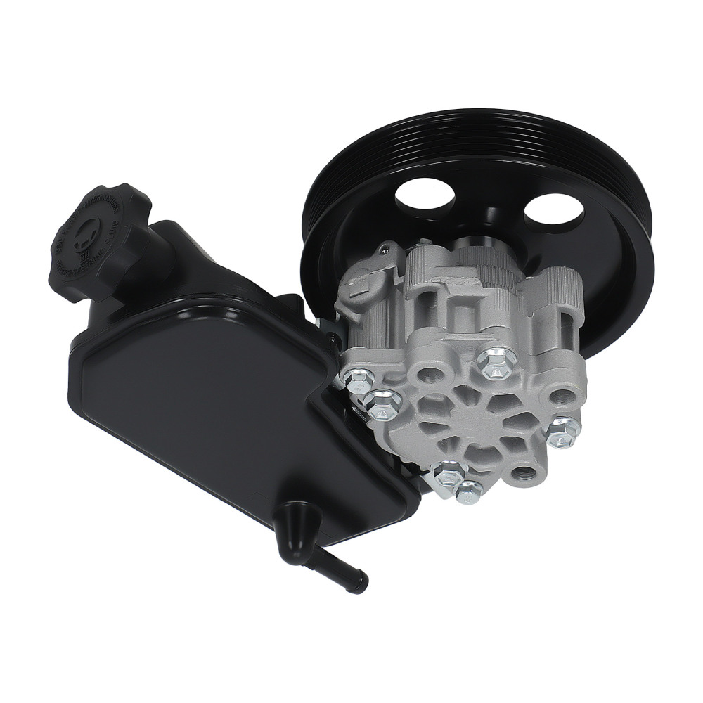 1 x Power Steering Pump with Reservoir compatible for Jeep Grand Cherokee V6 3.7L 2008-2010